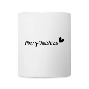 WEIHNACHTEN. FROHE WEIHNACHTEN. FROHE WEIHNACHTEN. NEUJAHR - Tasse - Weiß - Vorne