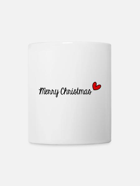 FROHE WEIHNACHTEN. WEIHNACHTEN. FROHE WEIHNACHTEN. NEUJAHRSTAG. - Tasse - Weiß