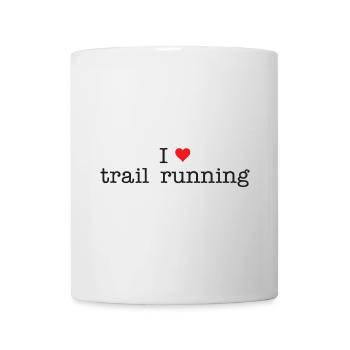 I Love Trail Running - Mug - white - Front
