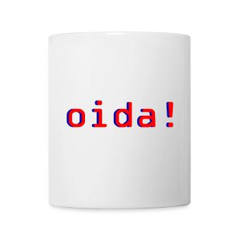 oida! - Tasse - Weiß - Vorne