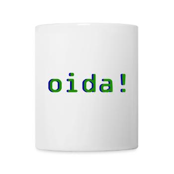 oida! - Tasse - Weiß - Vorne