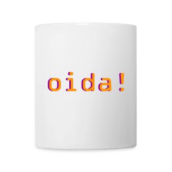 oida! - Tasse - Weiß - Vorne
