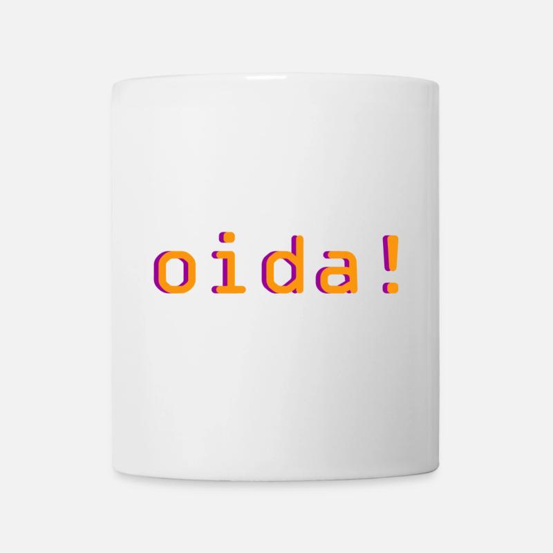 oida! - Tasse - Weiß