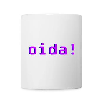 oida! - Tasse - Weiß - Vorne