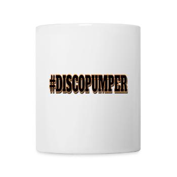 # Discopumper Fitness Bodybuilding Gym Hipster - Mug - white - Front