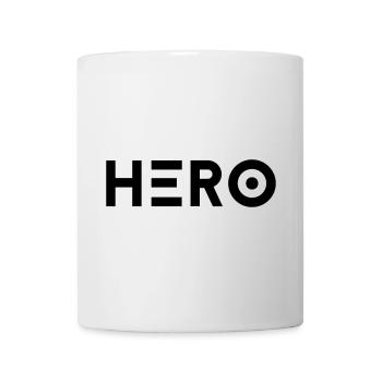 Hero - Held - Mug - white - Front