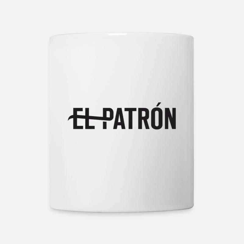 El Patron – Imprimé de style latino - Mug blanc - blanc