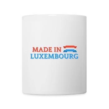 Made in Luxembourg, Luxembourg pride - Mug - white - Front