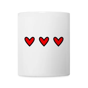 THANK YOU. THANKS. ANNIVERSARY. BIRTH. RETIREMENT. - Mug - white - Front