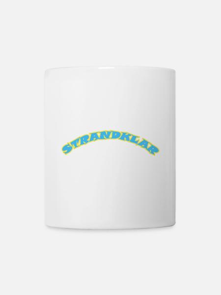 STRANDKLAR - Tasse - Weiß