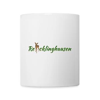 Re cklinghausen mit Reh - Tasse - Weiß - Vorne