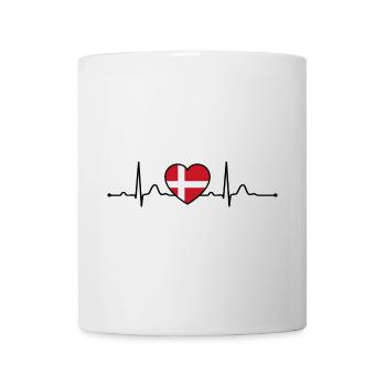 Denmark Heart Heartline Holiday - Mug - white - Front