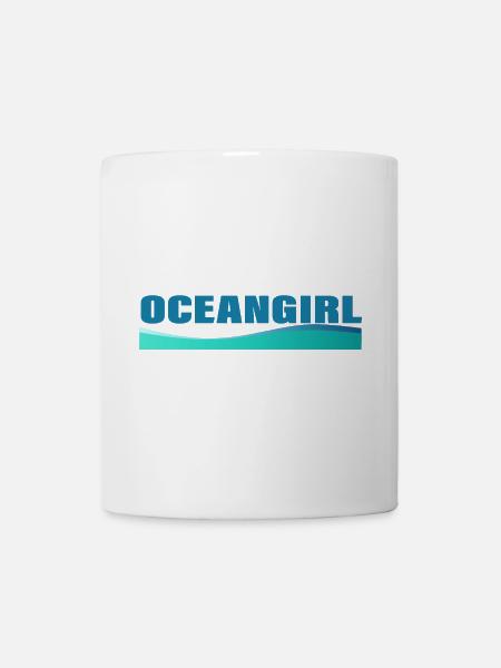 OCEANGIRL - Tasse - Weiß