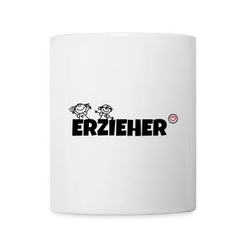 Erzieher - Tasse - Weiß - Vorne