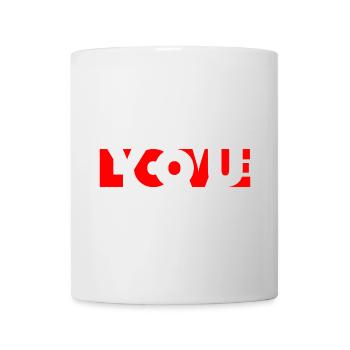 love you - Mug - white - Front
