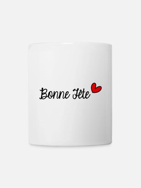 BONNE FÊTE - Mug blanc - blanc