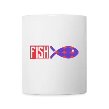 FISH. HUMOR. FISH. SARDINE. APRIL FOOL - Mug - white - Front