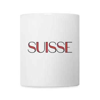 SCHWEIZ. LAND. GENF. HUMOR. FLAGGE. GENF - Tasse - Weiß - Vorne