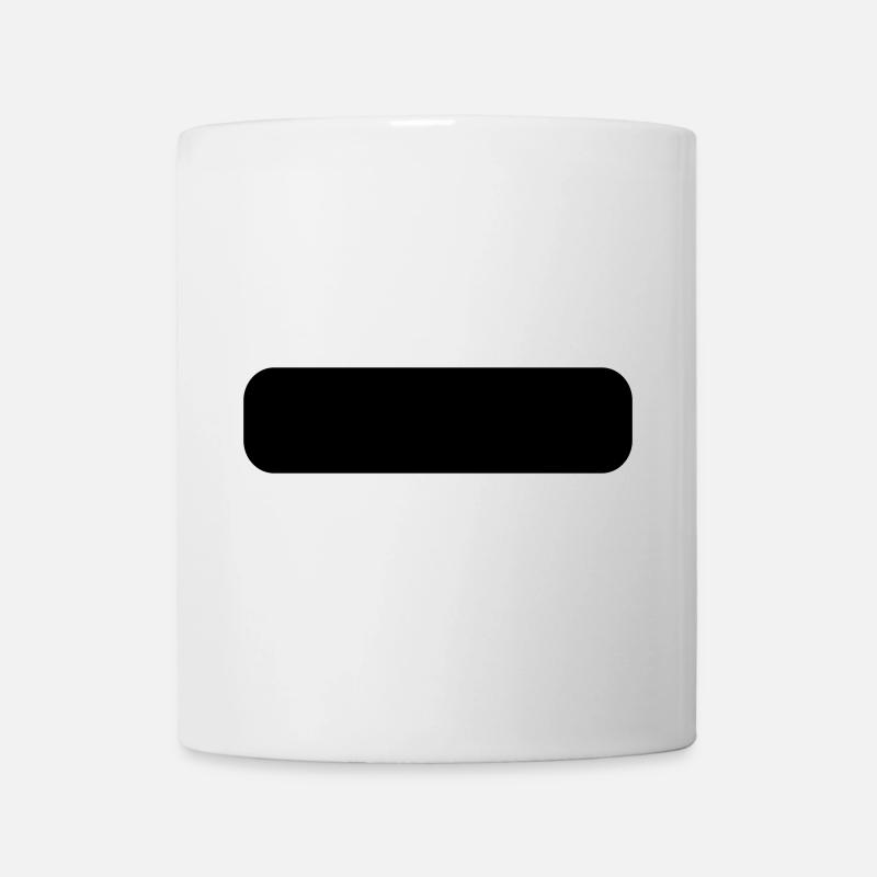 Rounded rectangle - Mug - white