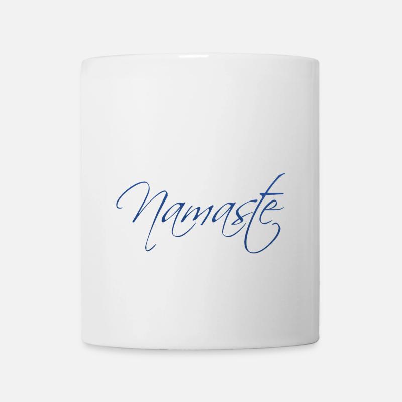 Namaste - Tasse - Weiß