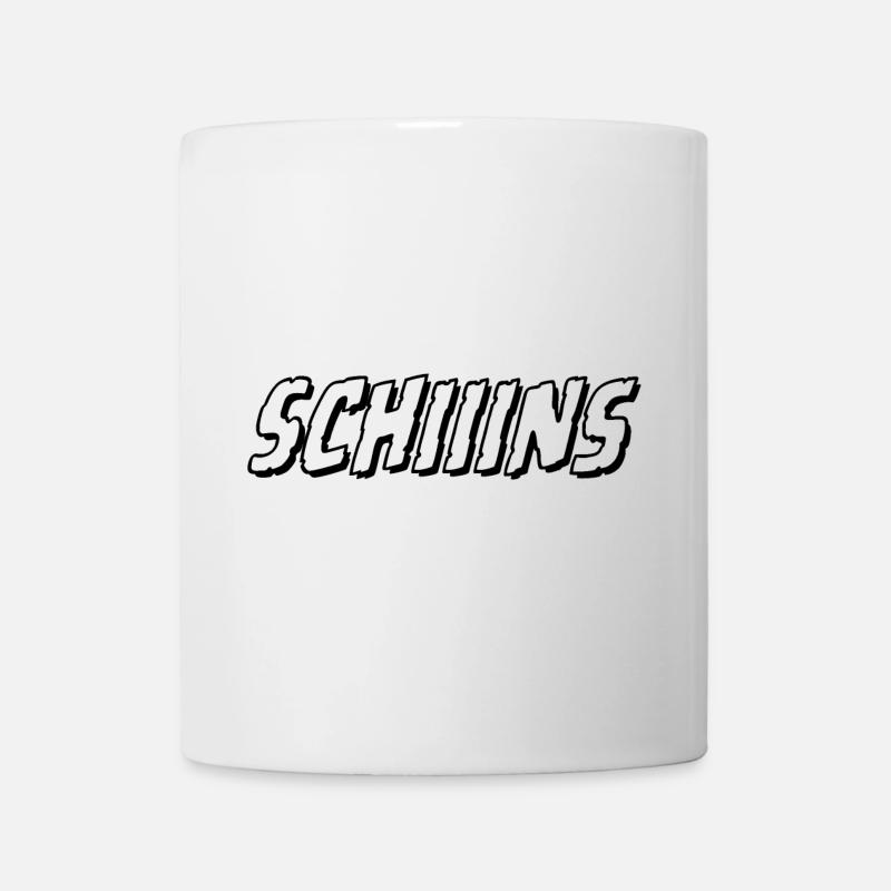 Schiiins schiins schins du Gigu - Mug blanc - blanc