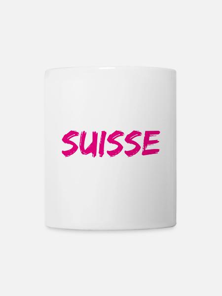 SCHWEIZ. LAND - Tasse - Weiß