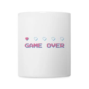 Game Over - Gamer - Computerspiel 90er Konsole - Tasse - Weiß - Vorne