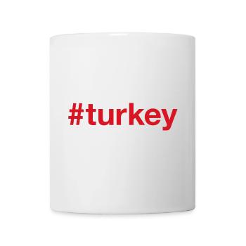TURKEY Red - Tasse - Weiß - Vorne