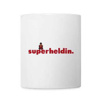 super-héroïne. - Mug blanc - blanc - Devant