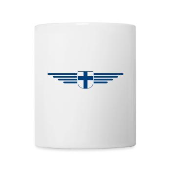 Conception de t-shirts en Finlande – Nordic Style & Nature - Mug blanc - blanc - Devant