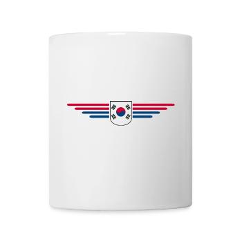 J’aime la Corée du Sud Design T-shirt Outfit - Mug blanc - blanc - Devant