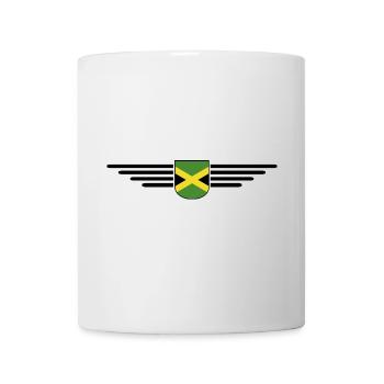 Ich liebe Jamaika, Outfit T-Shirt Design Geschenk - Tasse - Weiß - Vorne