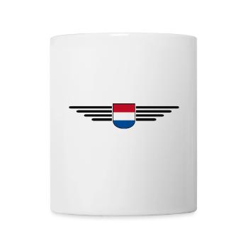Pays-Bas Fan Outfit Design T-Shirt - Mug blanc - blanc - Devant