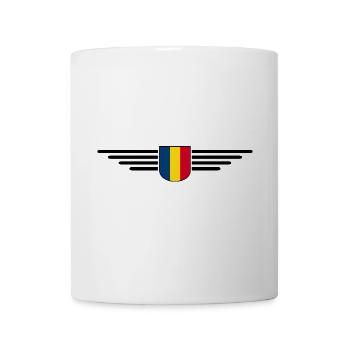 Bukarest T Shirt für Rumänien Fans Outfit - Tasse - Weiß - Vorne