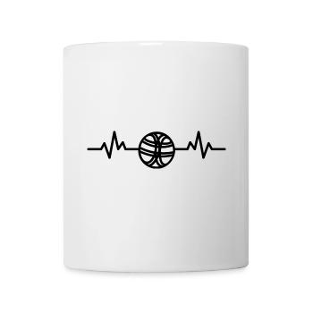 Heartbeat Petanque - Tasse - Weiß - Vorne