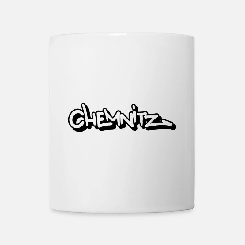 Chemnitz Graffiti Tag - Tasse - Weiß