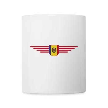 Moldau T-Shirt – Stolz auf Moldawien - Tasse - Weiß - Vorne