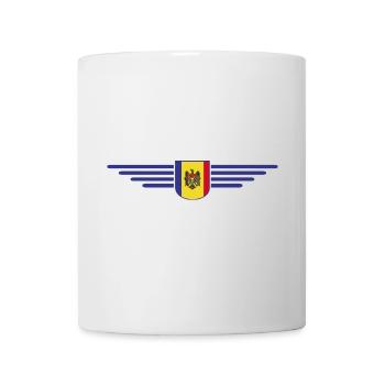 Moldau T-Shirt – Stolz auf Moldawien - Tasse - Weiß - Vorne
