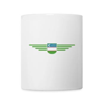 Usbekistan T-Shirt – Stolz und Kultur - Tasse - Weiß - Vorne