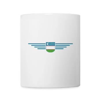 Usbekistan T-Shirt – Stolz und Kultur - Tasse - Weiß - Vorne