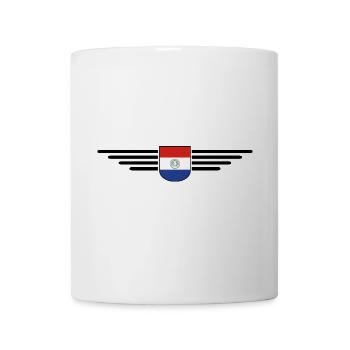 Paraguay Fan T-Shirt - Tasse - Weiß - Vorne