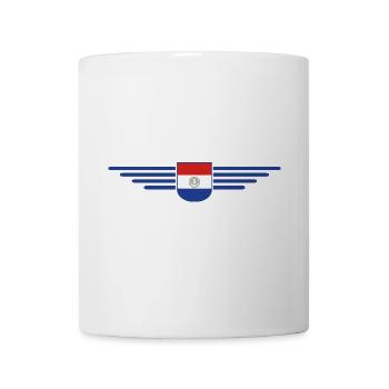 Paraguay Fan T-Shirt - Tasse - Weiß - Vorne