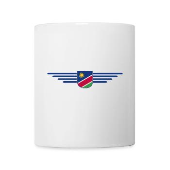 Namibia T-Shirt für Fans und Reisende - Tasse - Weiß - Vorne