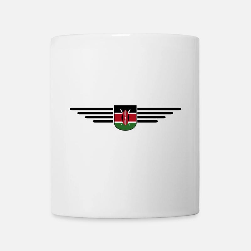Le design de Nairobi pour les amoureux du Kenya - Mug blanc - blanc