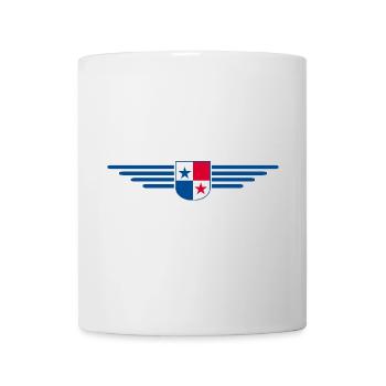 Conception du t-shirt Panama - Mug blanc - blanc - Devant