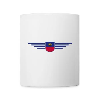 Conception de t-shirt Liechtenstein pour les fans - Mug blanc - blanc - Devant