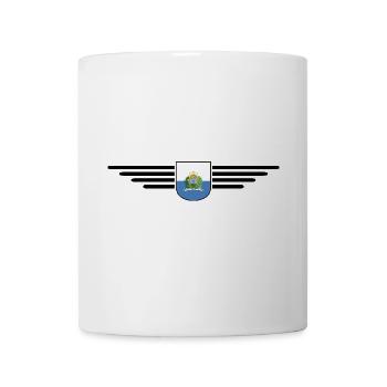 I Love San Marino, Elegance Style Design T-Shirt - Mug - white - Front