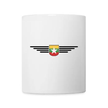 Myanmar T-Shirt – Ein Hauch von Tradition - Tasse - Weiß - Vorne