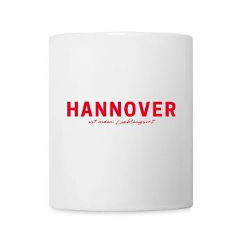 Hannover T-Shirt – für Fans & Liebhaber - Tasse - Weiß - Vorne