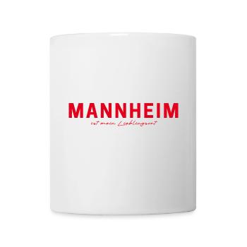 Mannheim T-Shirt – Perfekt für Fans & Liebhaber - Tasse - Weiß - Vorne
